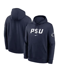 Nike Men's Navy Penn State Nittany Lions Nickname Club Fleece Pullover Hoodie