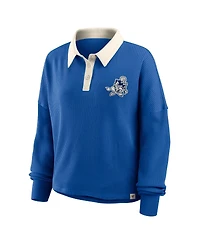 Fanatics Women's Royal Dallas Cowboys Oversized Hometown Premium Thermal Long Sleeve T-Shirt