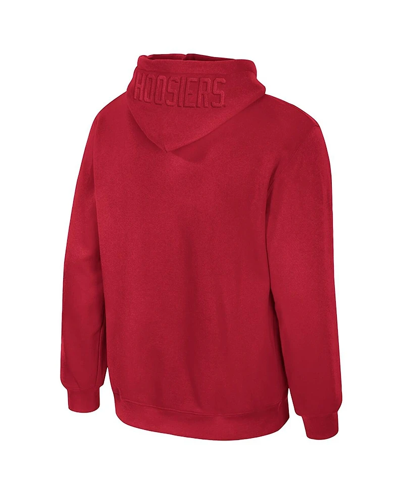 Colosseum Men's Crimson Indiana Hoosiers New Member Hoodie