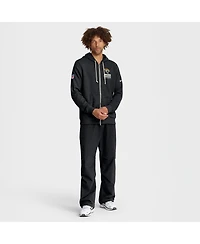 Nike Men's Black Jacksonville Jaguars Sideline Standard Issue Utility Player Dri-fit Full-Zip Hoodie