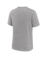 Nike Men's Malik Nabers Heather Gray New York Giants Player Graphic T-Shirt
