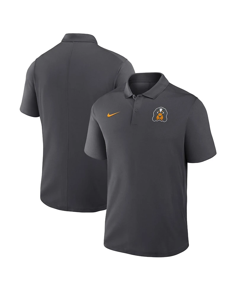 Nike Men's Anthracite Tennessee Volunteers Smokey Victory Polo Shirt