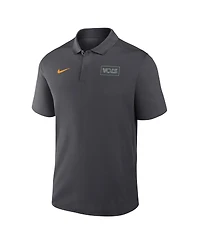 Nike Men's Smokey Gray Tennessee Volunteers Victory Dri-fit Polo Shirt