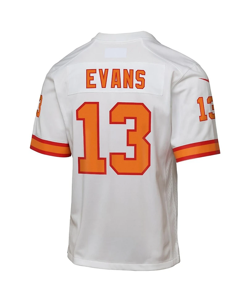 Nike Big Boys and Girls Mike Evans White '76 Tampa Bay Buccaneers Game Jersey