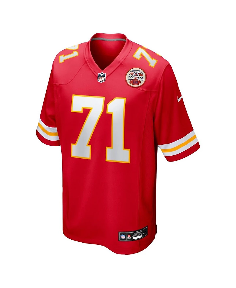Nike Men's Josh Simmons Red Kansas City Chiefs 2025 Nfl Draft First Round Pick Game Jersey