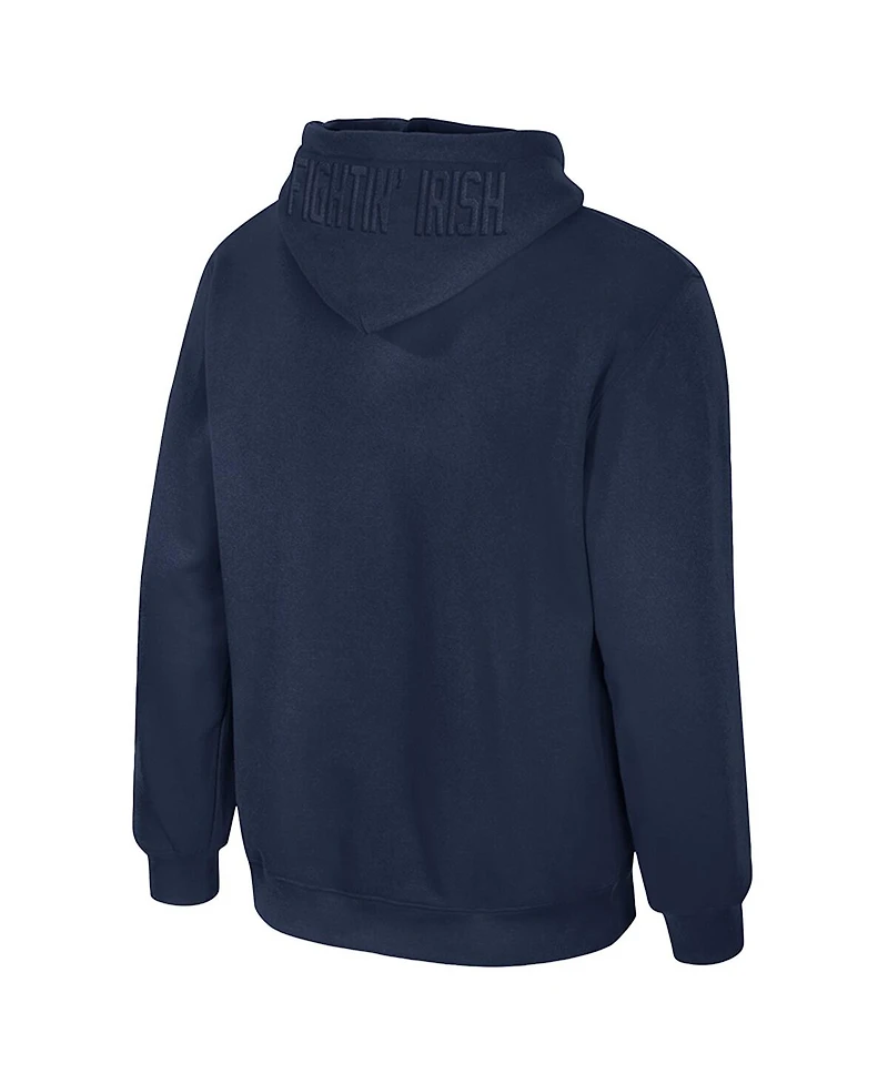 Colosseum Men's Navy Notre Dame Fighting Irish New Member Hoodie