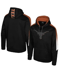 Colosseum Men's Black Texas Longhorns the Gang Blackout Hoodie
