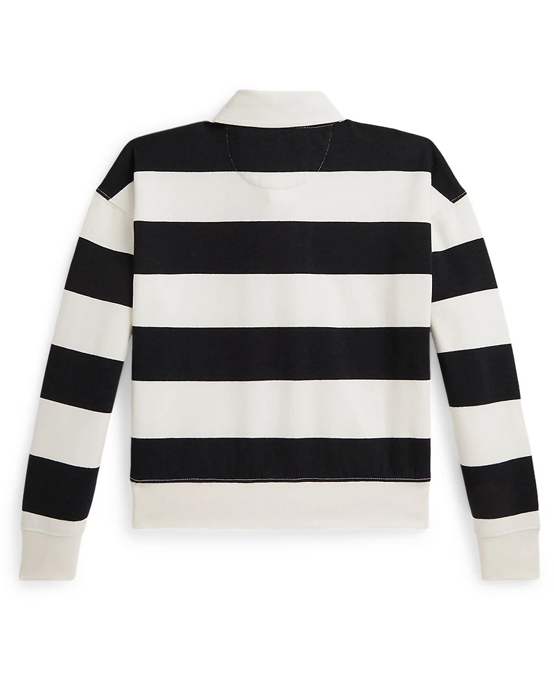 Polo Ralph Lauren Girls 7-16 Embroidered Rugby Sweatshirt