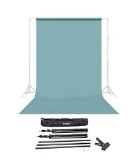 Savage Widetone Seamless Background Paper Bundle With Flashpoint Background Support System