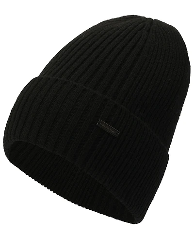 Michael Kors Men's Wide Center Rib Cuff Hat