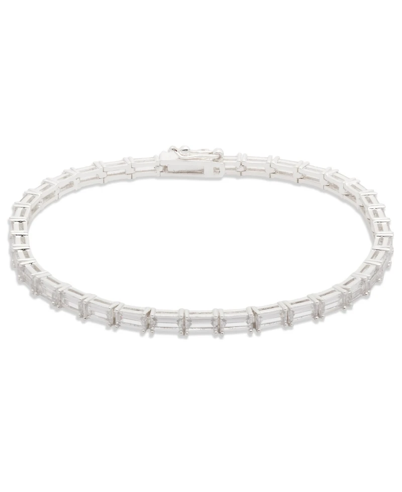 Lauren Ralph Lauren Cubic Zirconia Baguette Flex Bracelet