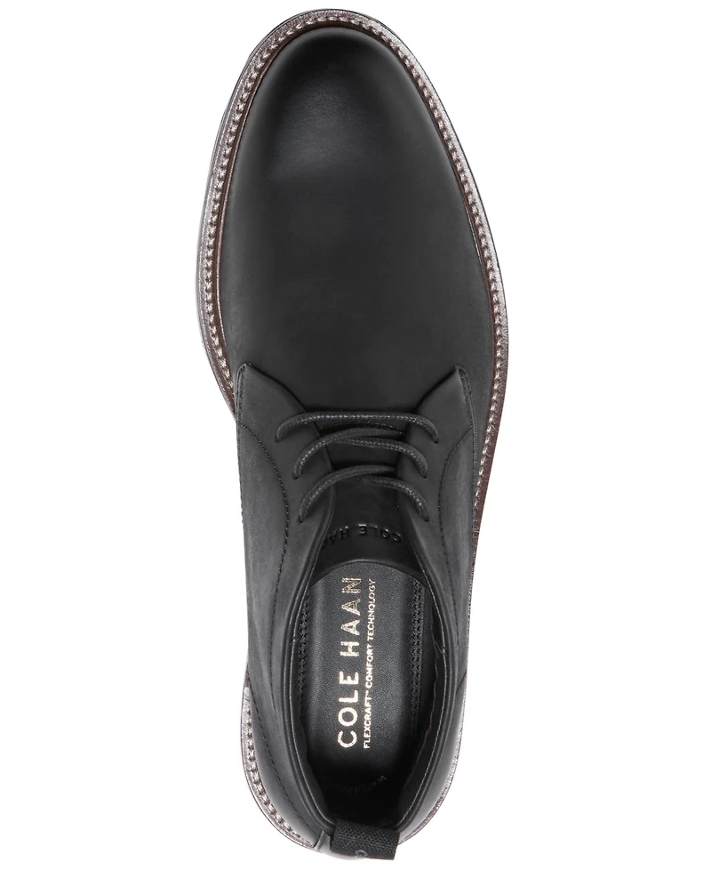 Cole Haan Men's Roundhill Grand Chukka Round Toe Boots