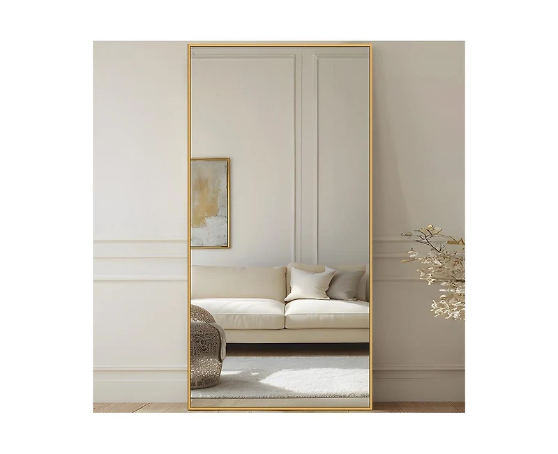 Antok Full Length Mirror 78"x38" Oversized Floor Mirror