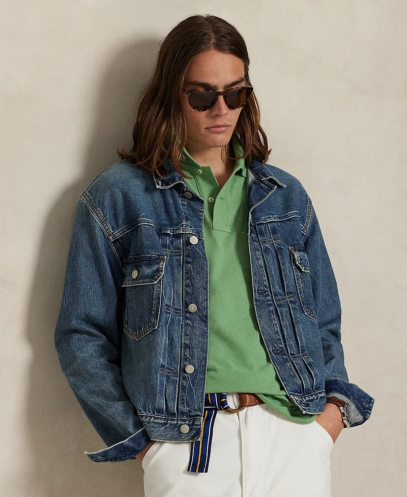 Polo Ralph Lauren Men's Custom Slim Fit Mesh