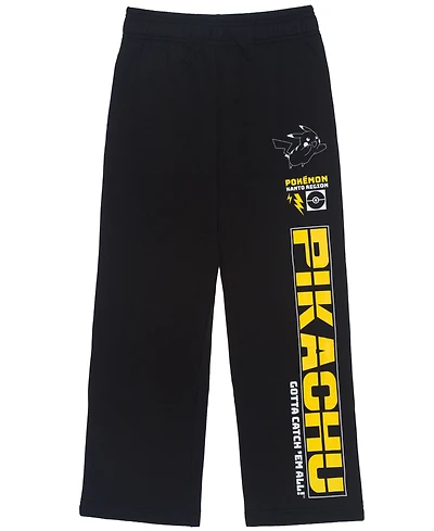 Pokemon Boys 5-20 Pikachu Printed Pull-On Pants