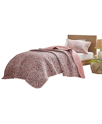 510 Design Valerie Boho Floral Reversible 2-Pc. Quilt Set, Twin