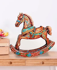 G. Debrekht Enchanting Rocking Horse Centerpiece