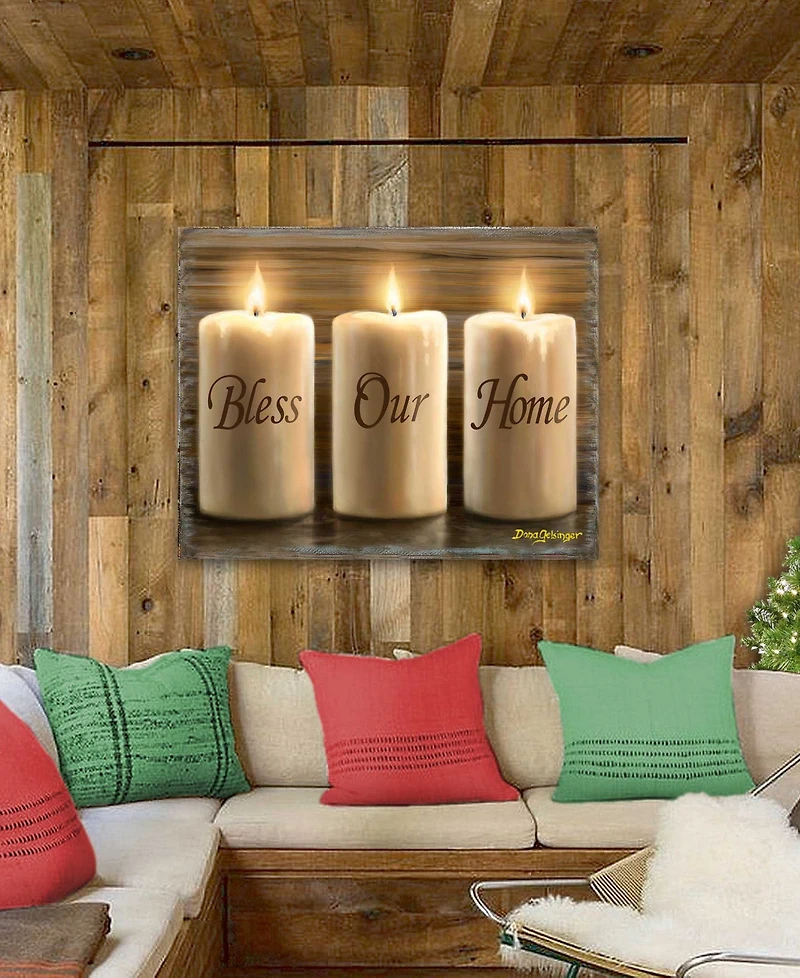 Designocracy Bless Our Home Wall Art by D. Gelsinger