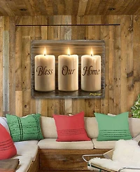Designocracy Bless Our Home Wall Art by D. Gelsinger