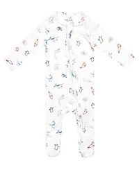 Copper Pearl Baby Arctic Wonder Zip-Up Footie One Piece