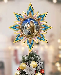 Designocracy Glory to God by D.Gelsinger Tree Topper