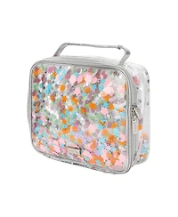 Packed Party Flower Shop Confetti Lunch Bag Cute Small Soft Insulated Lunchbox for Kids School Lunch Box Cooler Can Carry a Water Bottle, Ice Packs fo