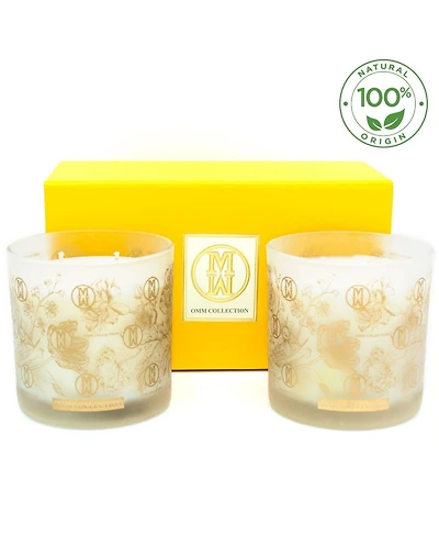 Omm Collection Candle Set - Garden Jewel