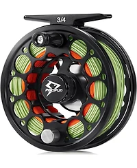 Piscifun Sword Fly Fishing Reel with Cnc Machined Aluminum Alloy Housing, 3/4, 5/6, 7/8, 9/10 Weights