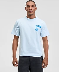 Mode of One Men's Cityscape Relaxed Fit Short-Sleeve Crewneck Graphic T-Shirt, Macy's Exclusive