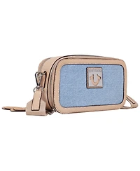 True Religion Horseshoe Plaque Crossbody Camera Bag