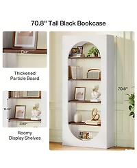 Tribesigns 5-Tier Kitchen Pantry Shelf, 70.8" Tall Industrial Storage Organizer with Open Shelves