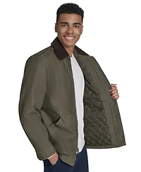 Tommy Hilfiger Men's Collared Barn Coat