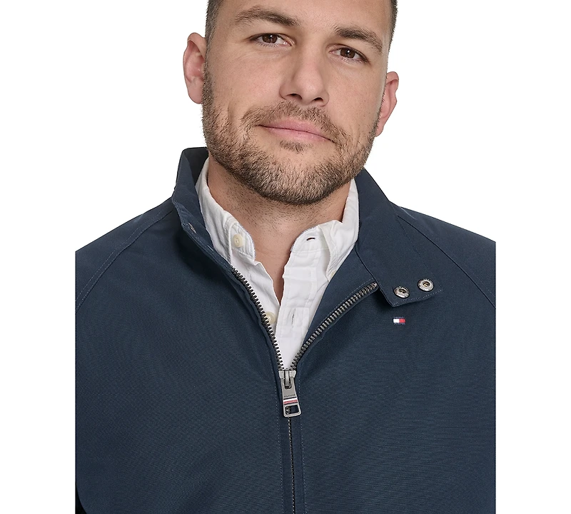 Tommy Hilfiger Men's Logo Detail Bomber Jacket