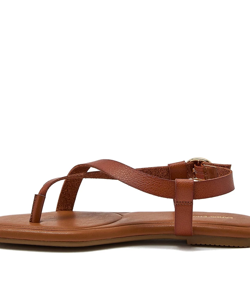 Lands' End Women's Essential Strappy Flat Sandals