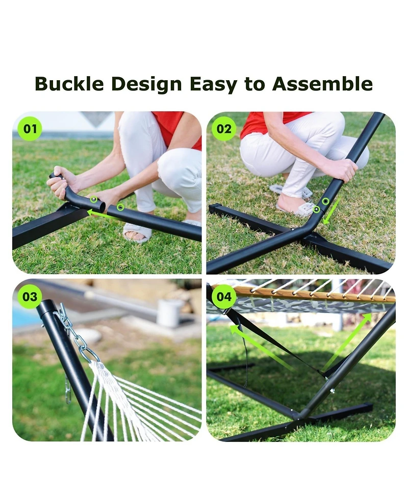 Gyroor Portable Hammock for Outdoor,Camping,and Backyard.