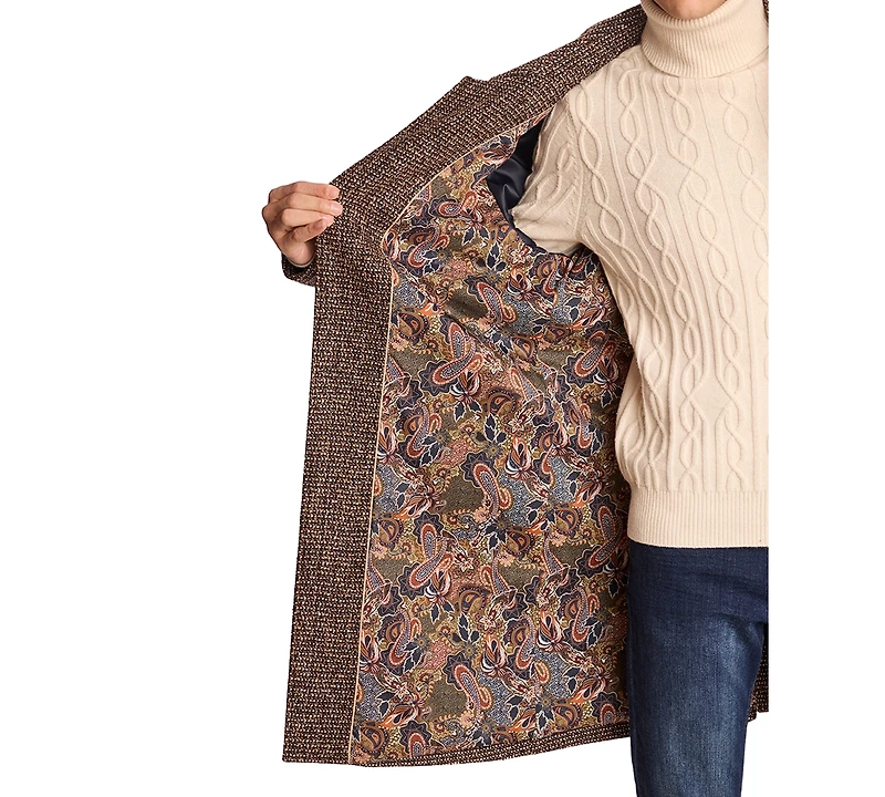 Paisley & Gray Men's Textured Oversized Coat