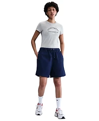 Nike Sportswear Women's Phoenix Slim-Fit Short-Sleeve T-Shirt