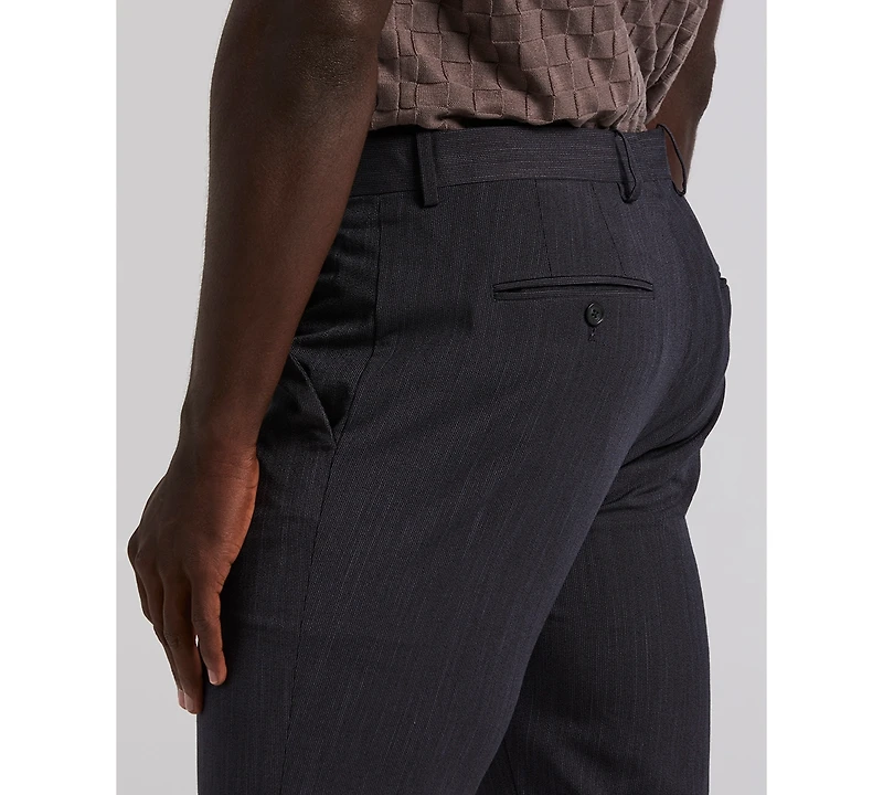 Perry Ellis Men's Slim Fit Pinstripe Pants