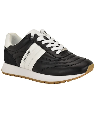 Calvin Klein Women's Tatyann Retro Lace-Up Sneakers