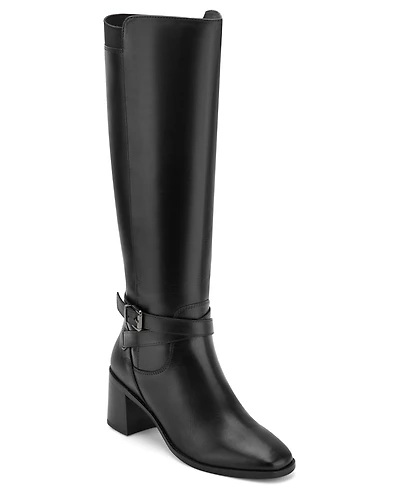 Easy Spirit Women's Noma eFlex Block Heel High Shaft Dress Boots