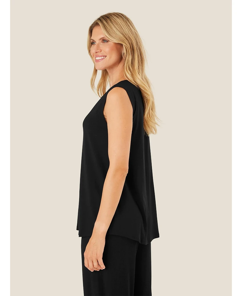 Masai Copenhagen MaElisa Sleeveless Round Neck Blouse
