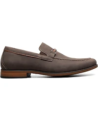 Stacy Adams Men's Richardson Almond Toe Bit Slip-On Loafers