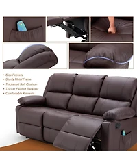 Aecojoy Recliner Couch with Massage&Heat Function