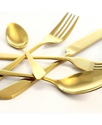 MegaChef Gibbous 20 Piece Flatware Utensil Set