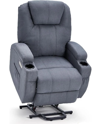 Aecojoy Electric Lift Chair Sofa with Side Pockets