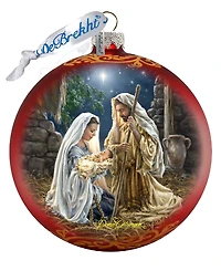 G.Debrekht Glory to God Holiday Ornament D.Gelsinger