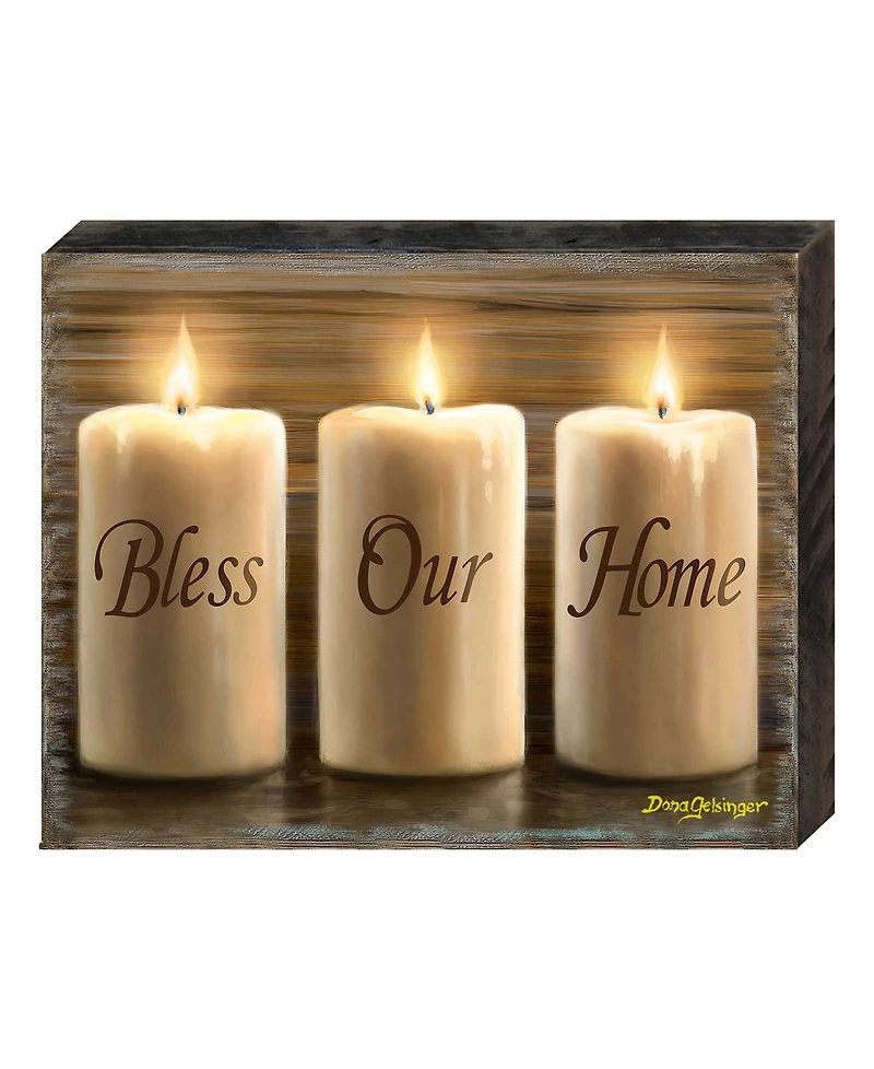 Designocracy Bless Our Home Wall Art by D. Gelsinger