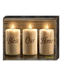 Designocracy Bless Our Home Wall Art by D. Gelsinger