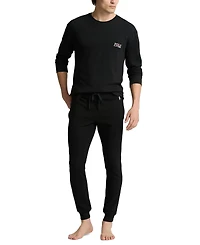 Polo Ralph Lauren Men's 2-Piece Thermal Pajama Long Sleeves T-Shirt and Joggers Set