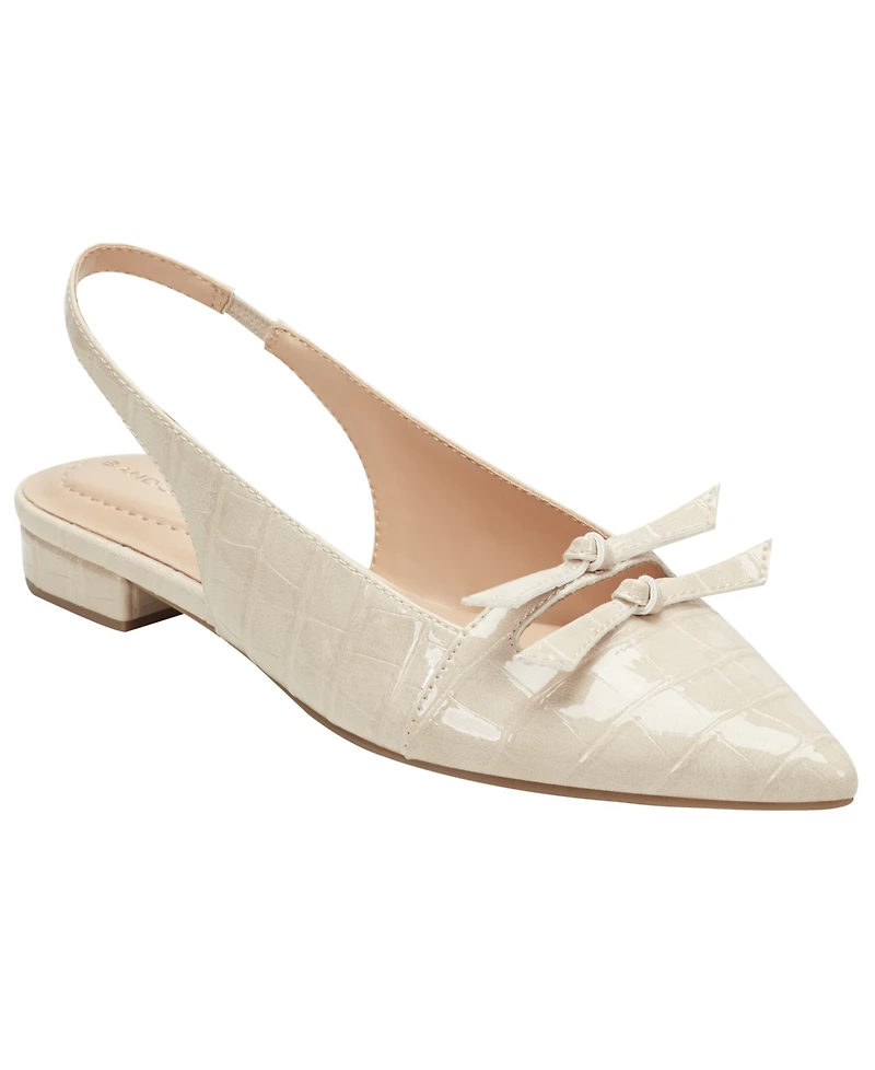 Bandolino Womens Aleeza Slingback Dress Flats